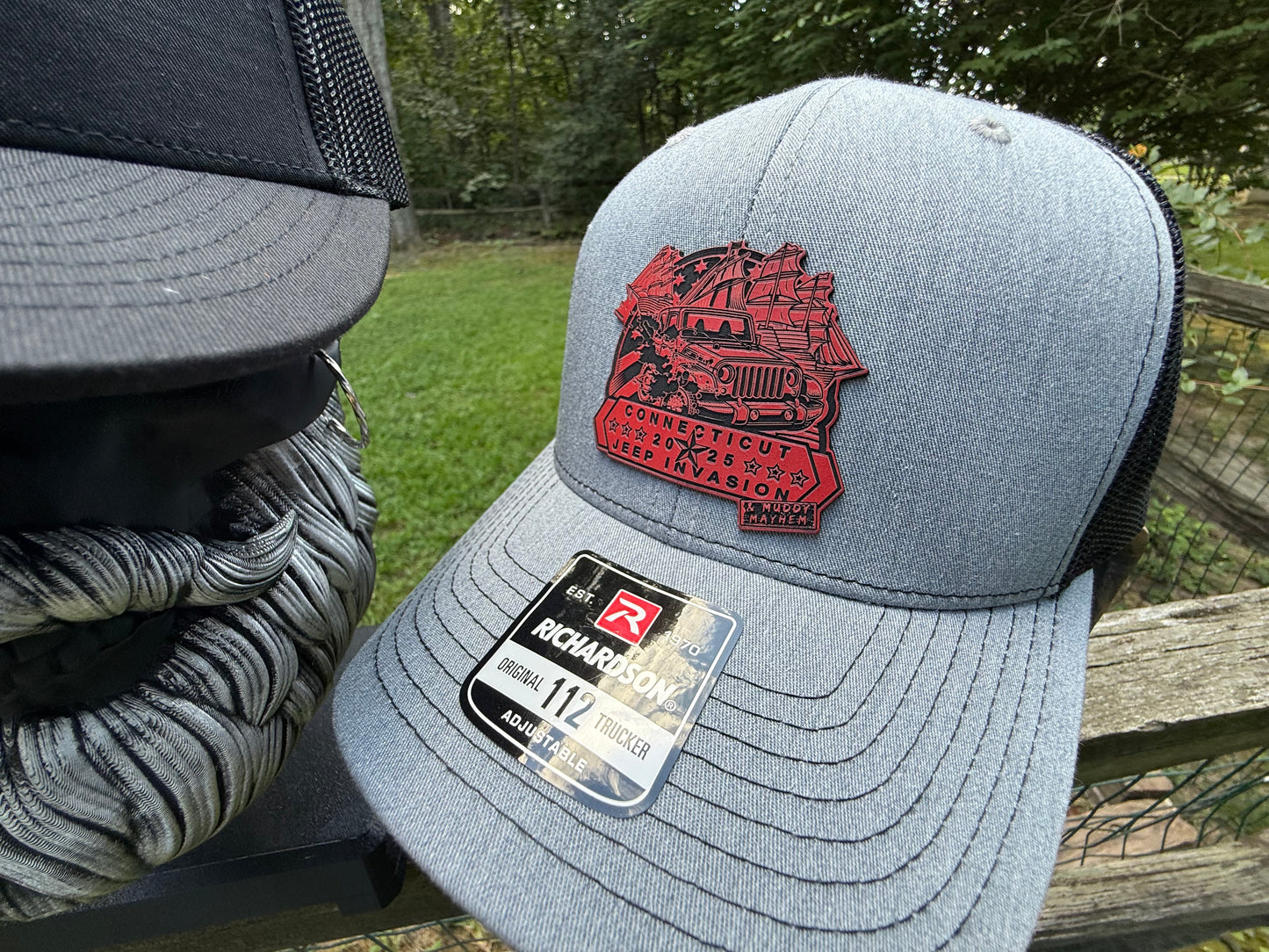 CT Jeep Invasion 2025 Hats(leatherette)