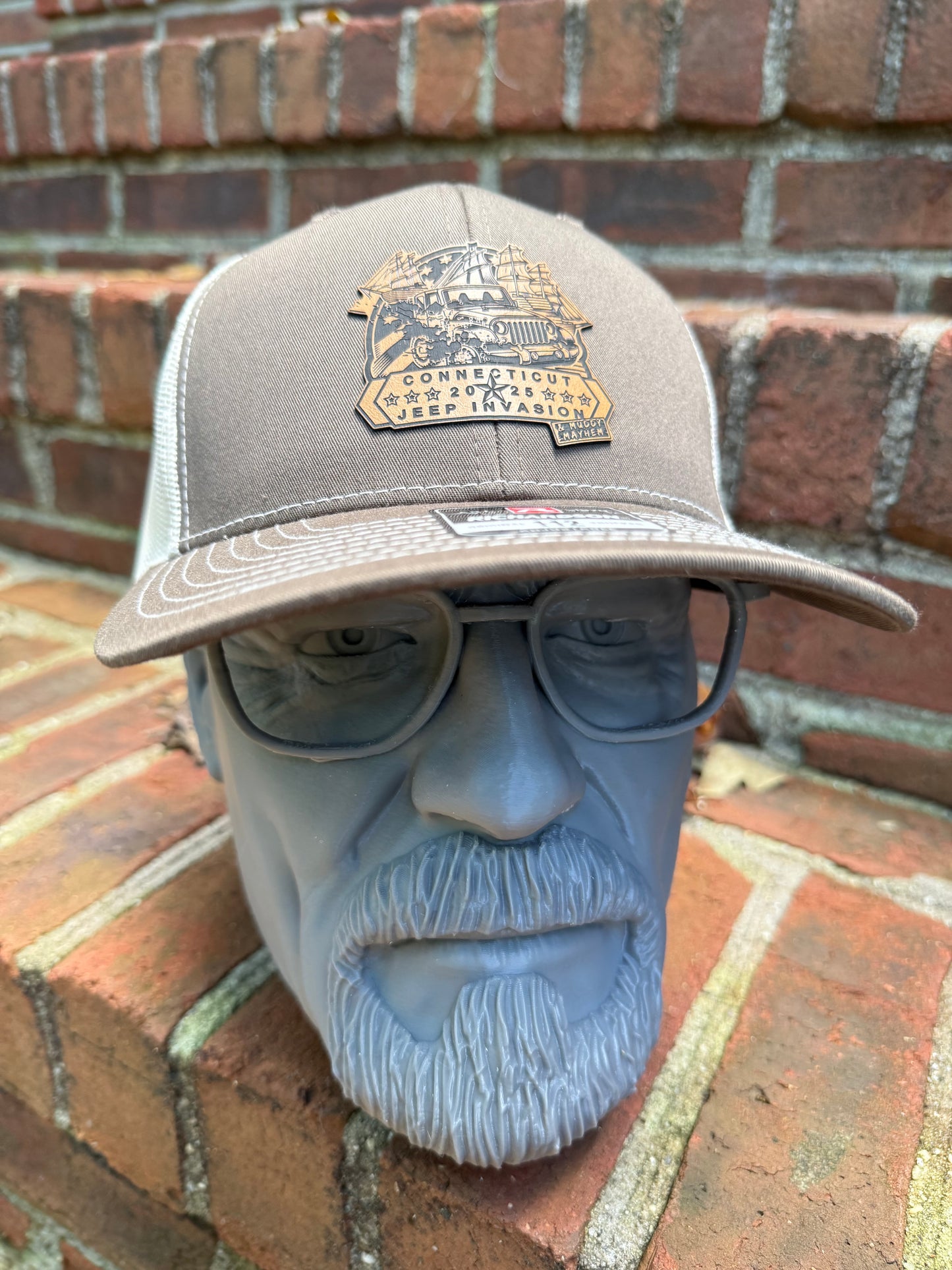 CT Jeep Invasion 2025 Hats(leatherette)
